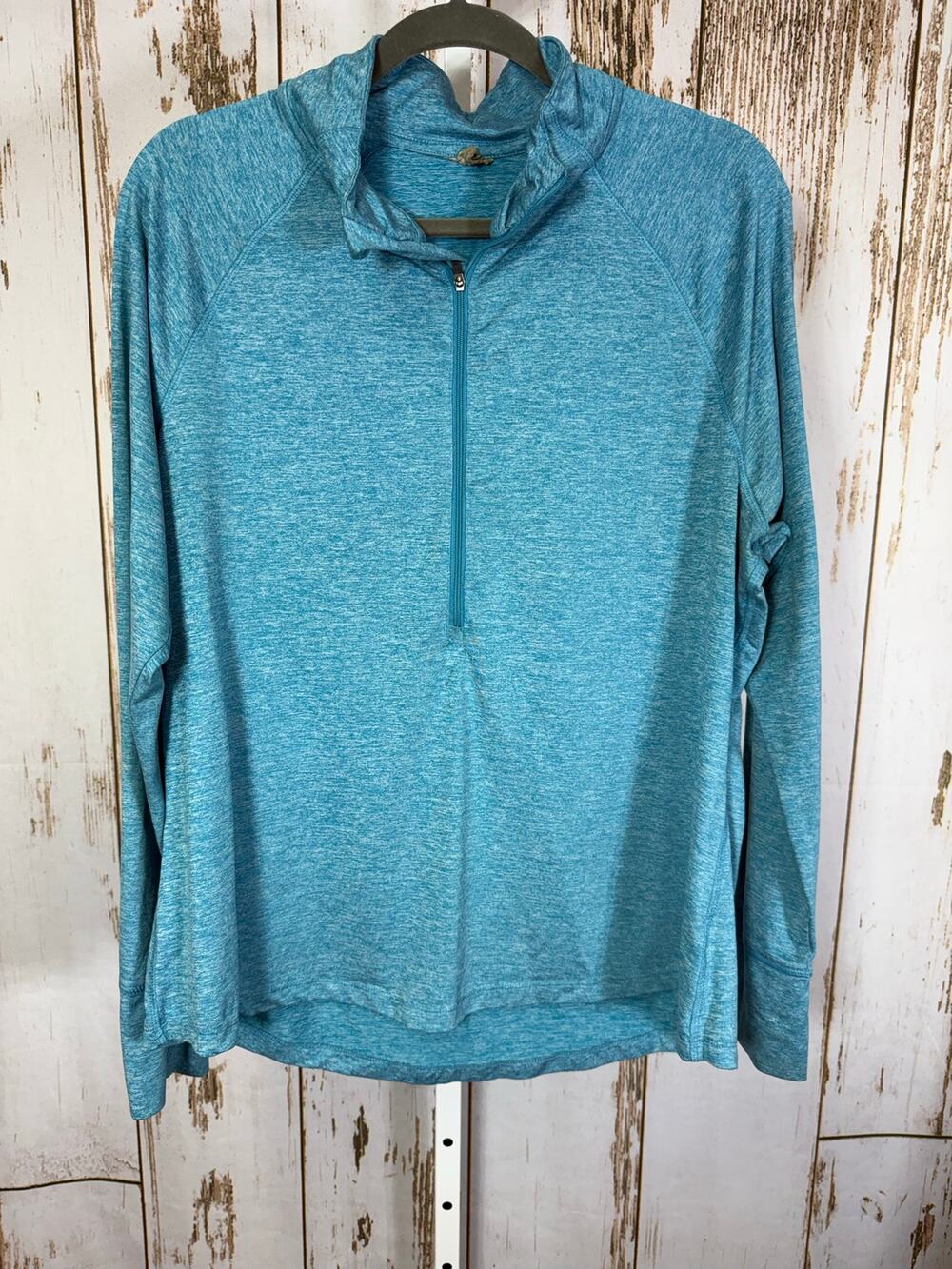 Ascend, 1/2 Zip Pullover Athleisure Long Sleeve Shirt. Size XL. Good used cond!